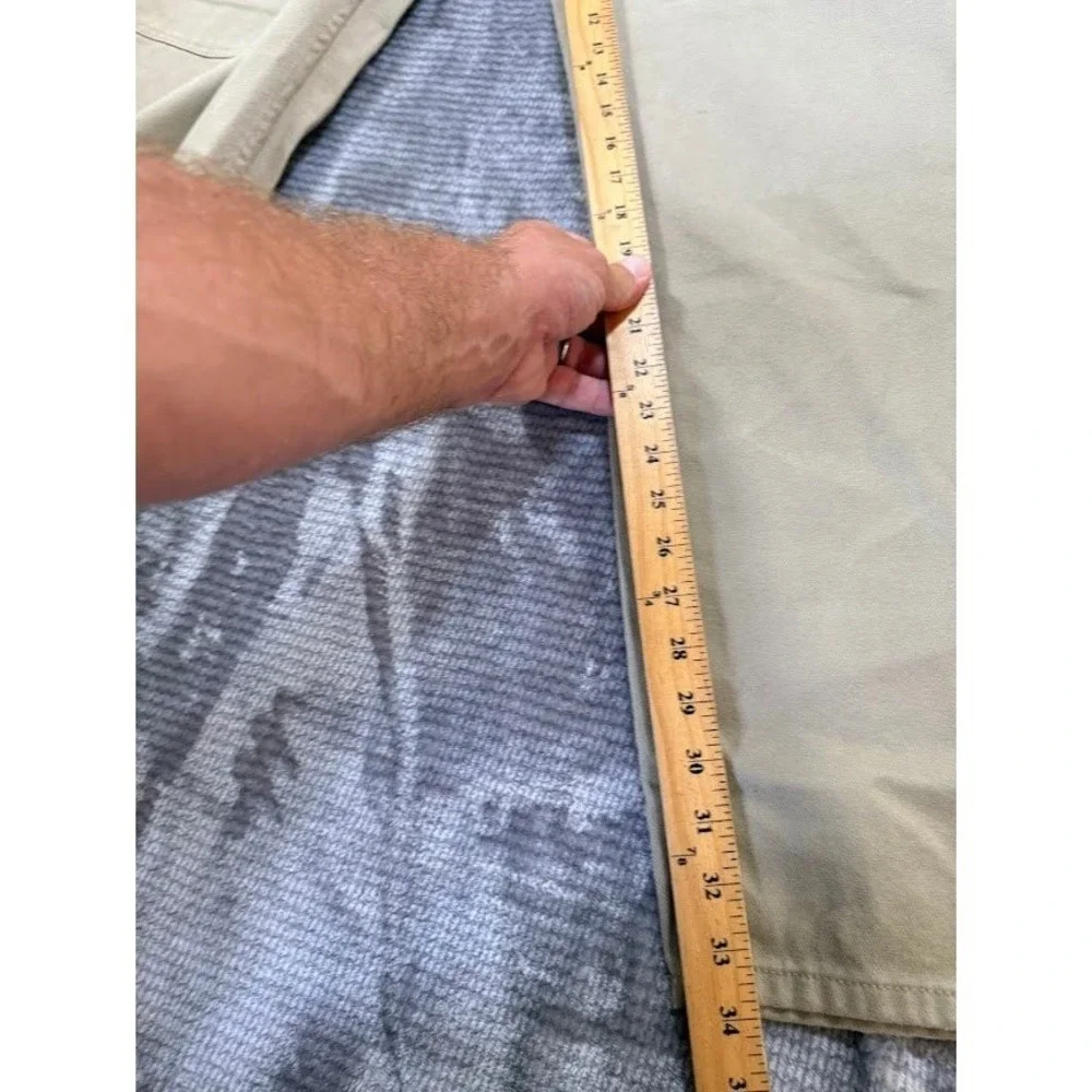 Levis L2 Khakis Mens 34x34 Vintage Cargo Carpenter Pants Straight Tan Deadstock